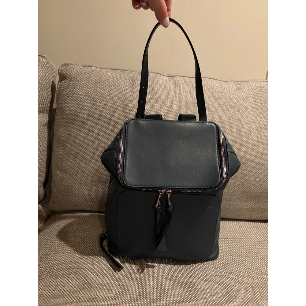 Loewe Goya Leather Backpack - Picture 2 of 11